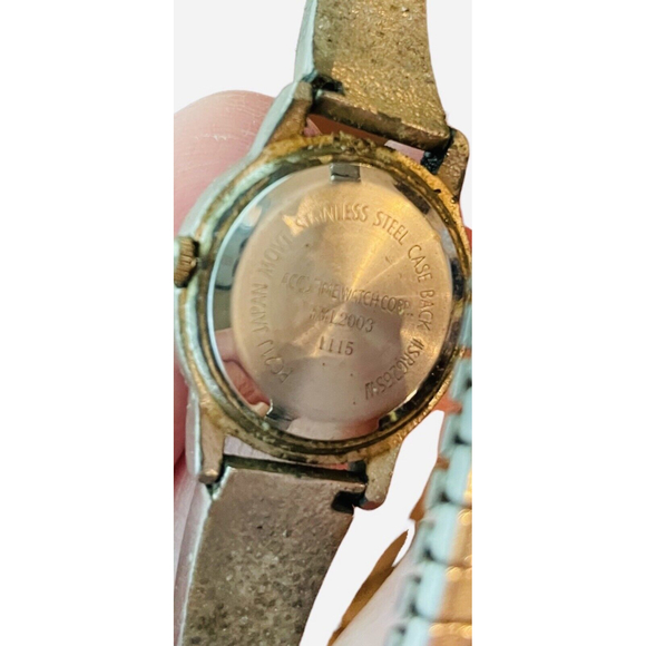 SR626SW Women's Wristwatch Quartz Silver Stainless Steel Turquoise Japan - Picture 5 of 12